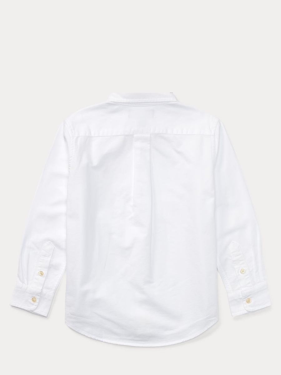 Camisa Branco para Menino - Polo Ralph Lauren
