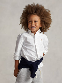Camisa Branco para Menino - Polo Ralph Lauren
