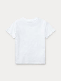 T-shirt Branco para Menino - Polo Ralph Lauren