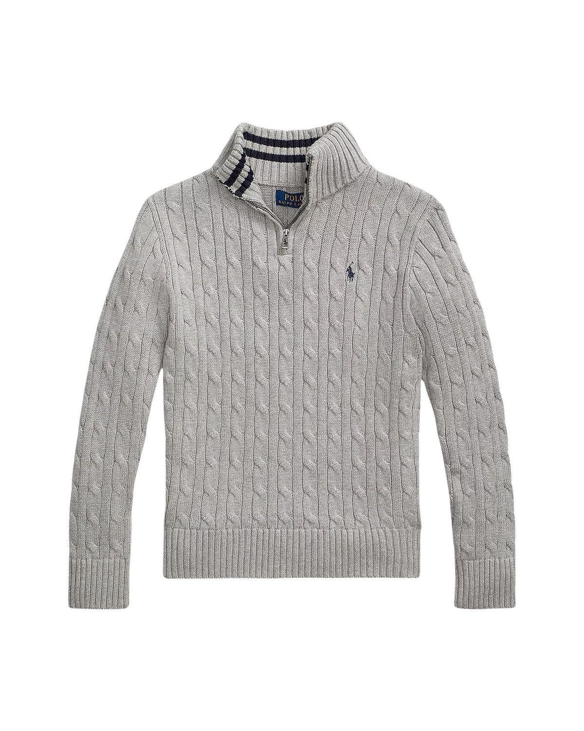 Camisola Cinza para Menino - Polo Ralph Lauren