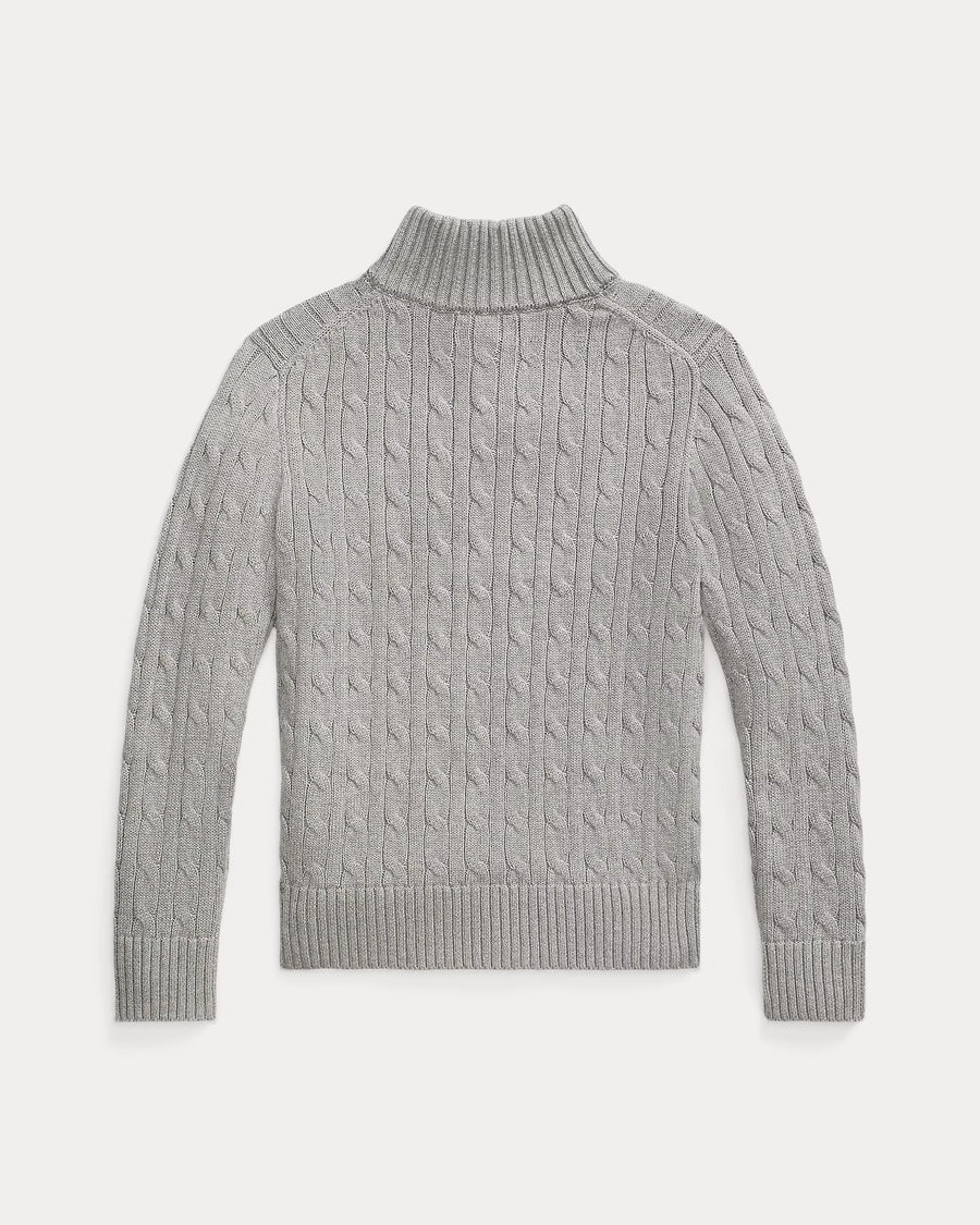 Camisola Cinza para Menino - Polo Ralph Lauren