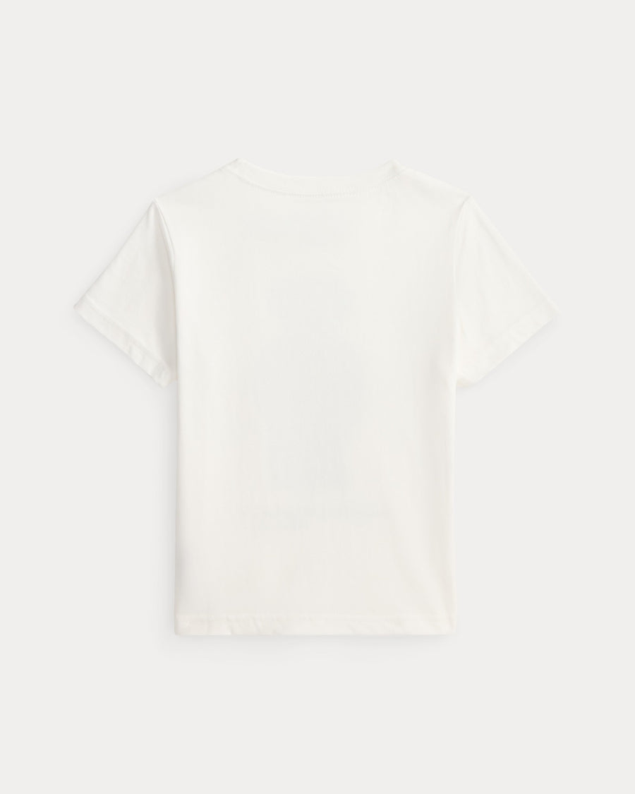 T-Shirt Branco para Menino - Polo Ralph Lauren