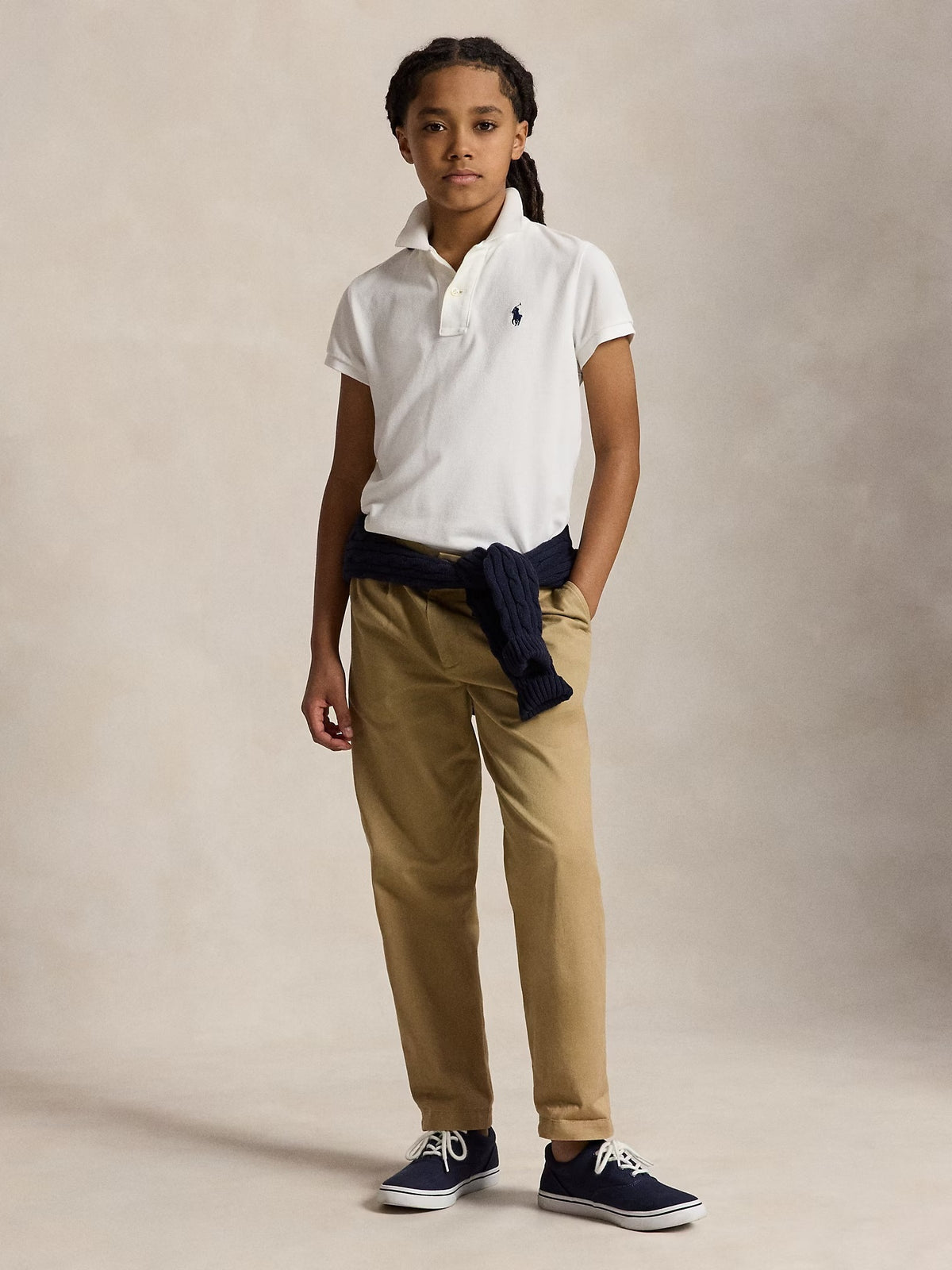 Polo Branco para Menino - Polo Ralph Lauren