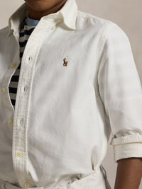 Camisa Branco para Menino - Polo Ralph Lauren