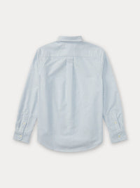 Camisa Celeste para Menino - Polo Ralph Lauren
