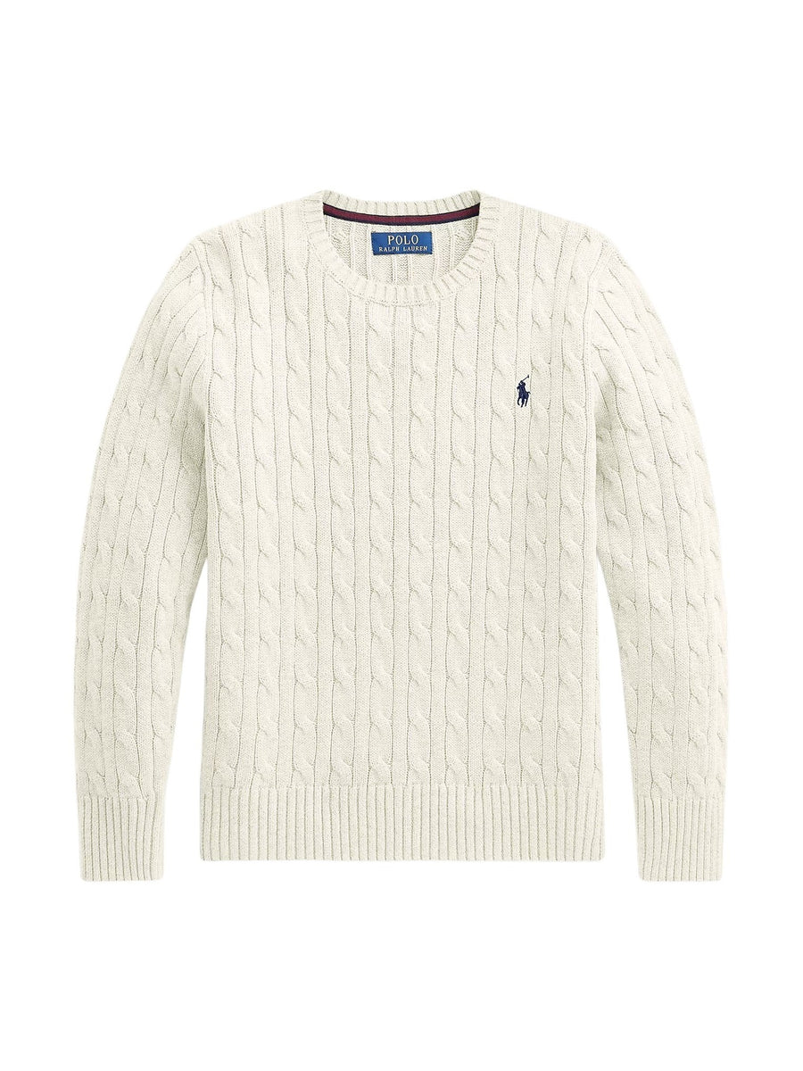 Camisola Branco para Menino - Polo Ralph Lauren