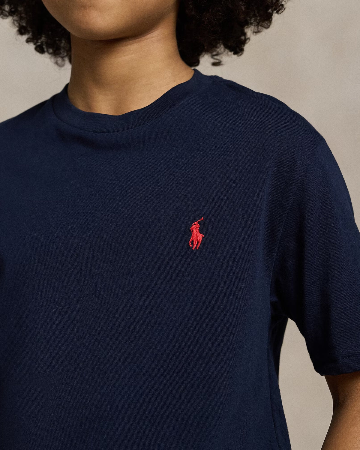 T-shirt Marinho para Menino - Polo Ralph Lauren