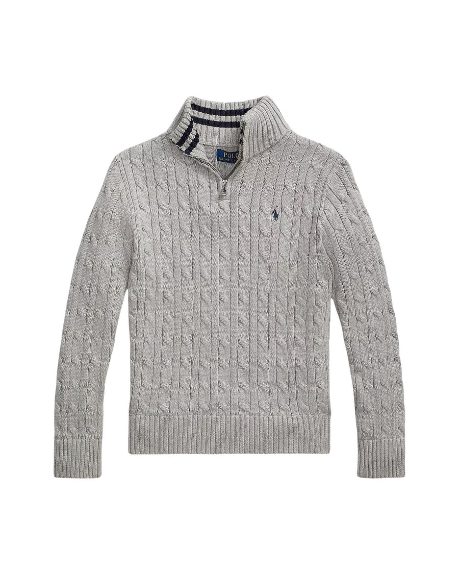Camisola Cinza para Menino - Polo Ralph Lauren