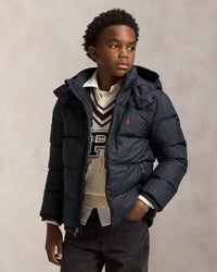 Blusão Preto para Menino - Polo Ralph Lauren