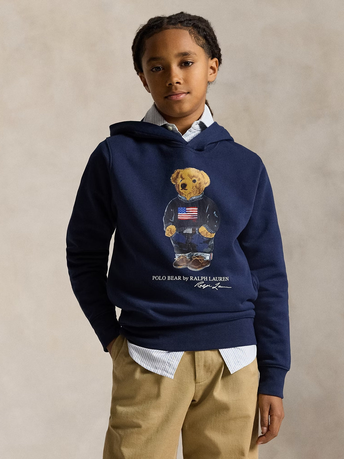 Sweat-shirt Marinho para Menino - Polo Ralph Lauren