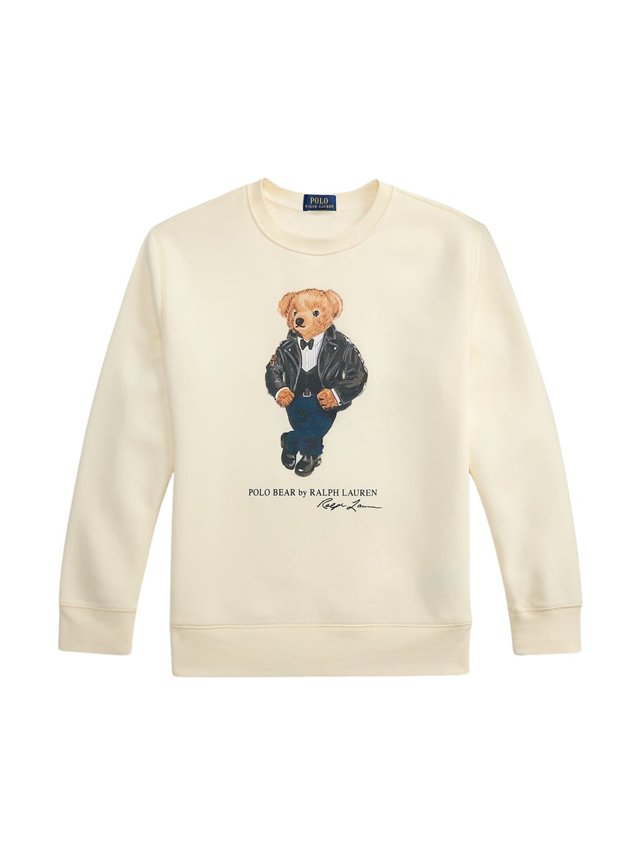 Sweat-shirt Branco para Menino - Polo Ralph Lauren