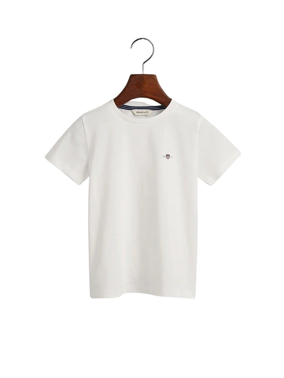 T-Shirt Branco para Menino - GANT