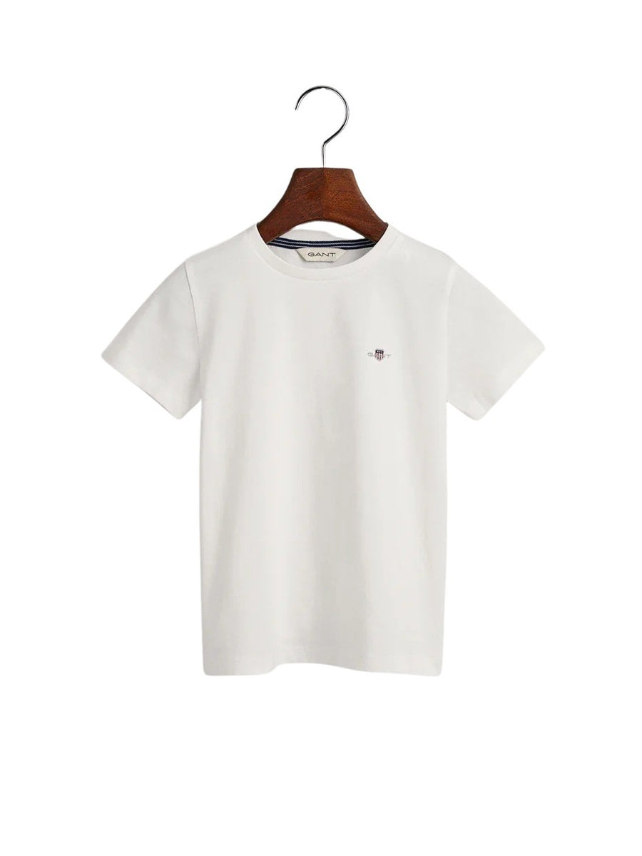 T-Shirt Branco para Menino - GANT