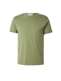 T-Shirt Azeitona para Menino - GANT
