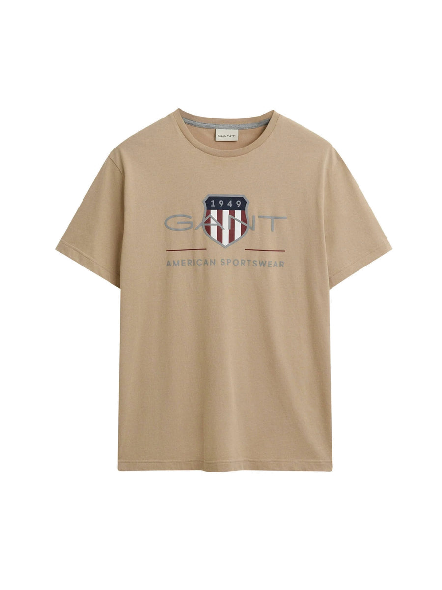 T-Shirt Bege para Menino - GANT