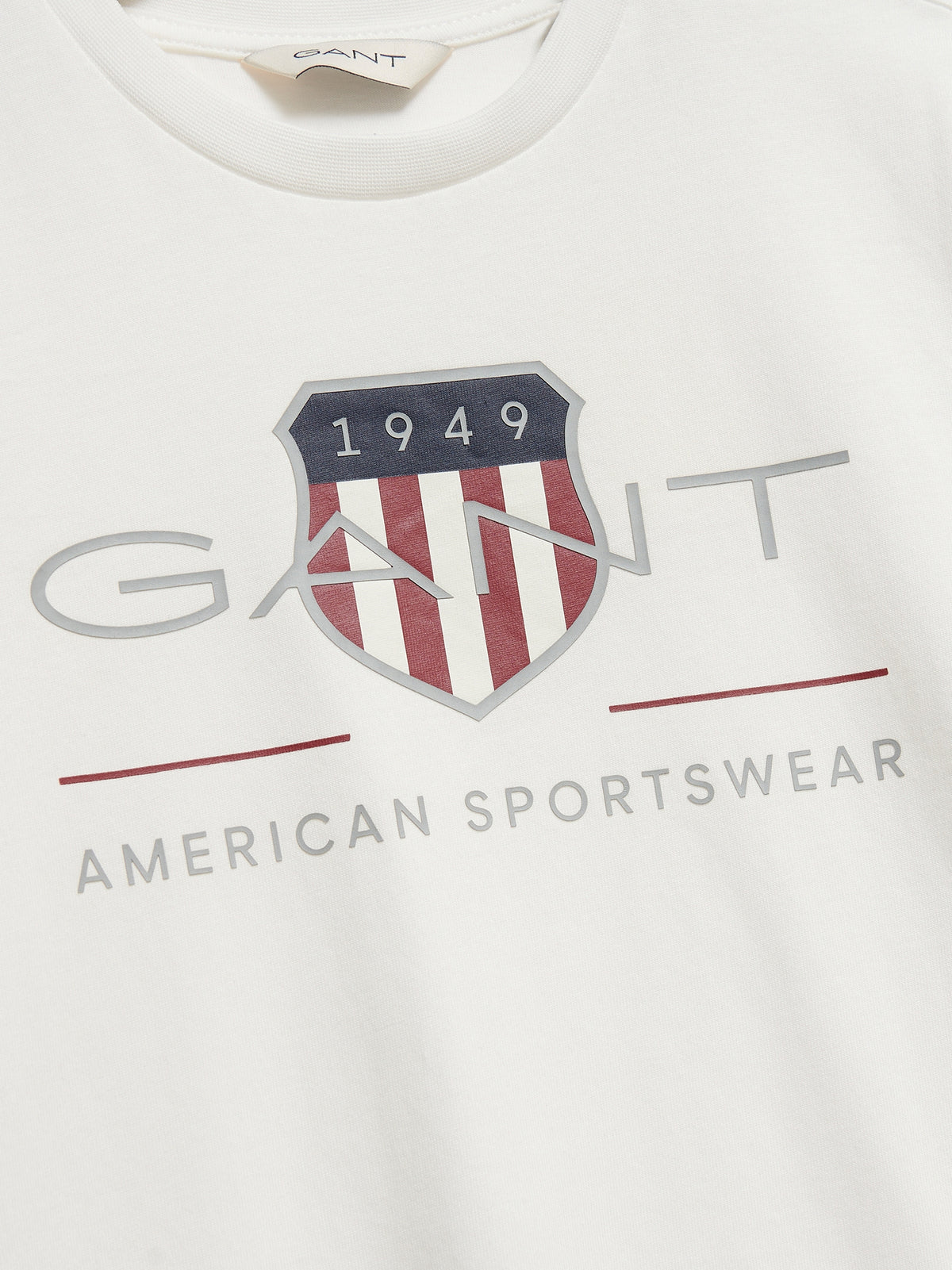 T-Shirt Branco para Menino - GANT