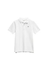 Polo Branco para Menino - GANT