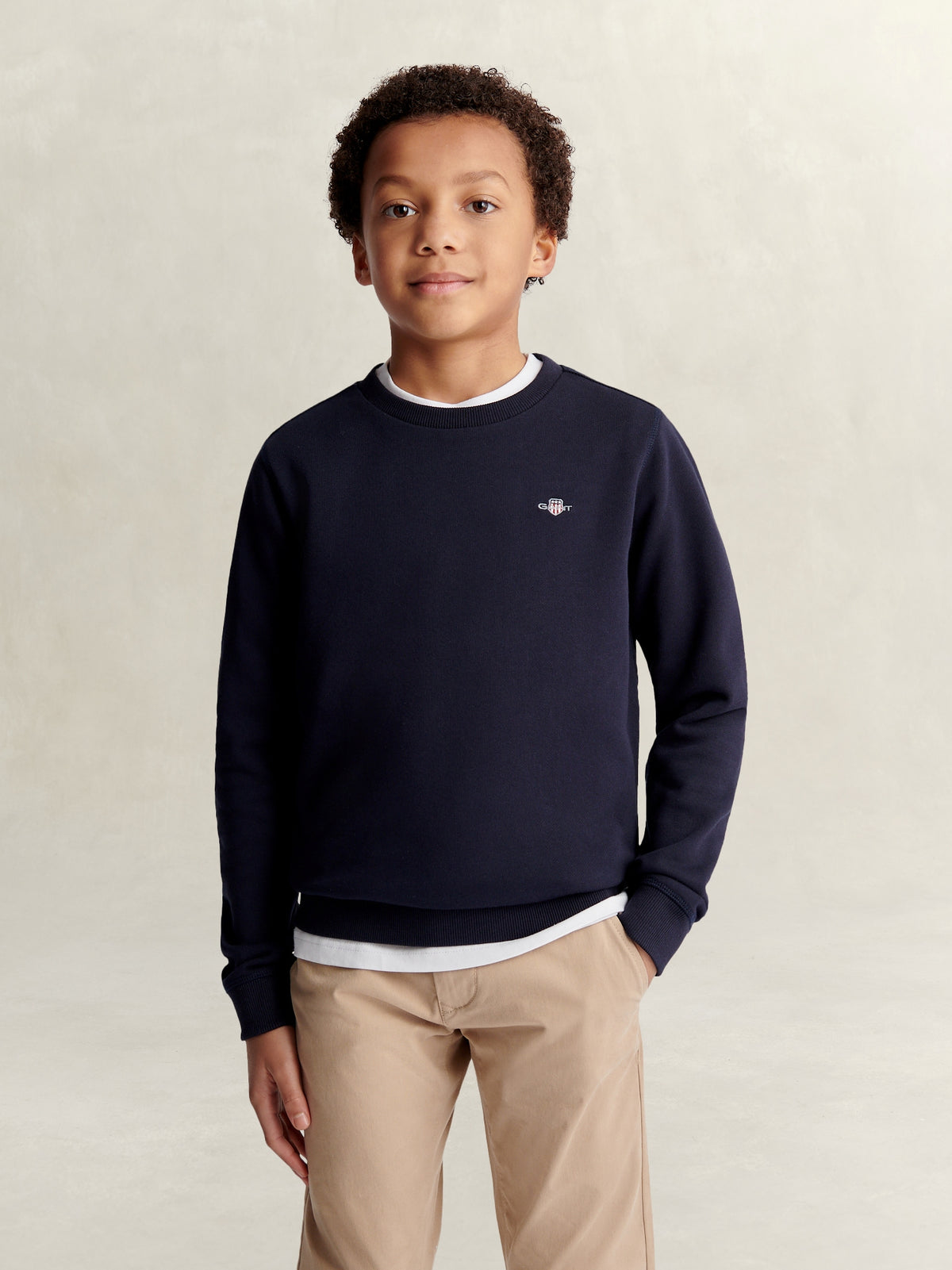 Sweat-shirt Marinho para Menino - GANT