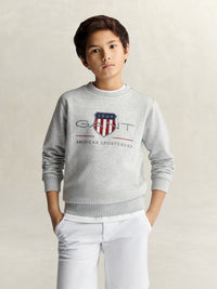 Sweat-shirt Cinza para Menino - GANT