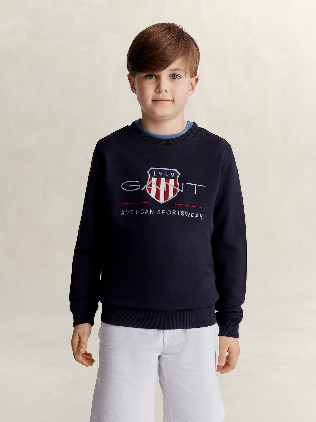 Sweat-shirt Marinho para Menino - GANT