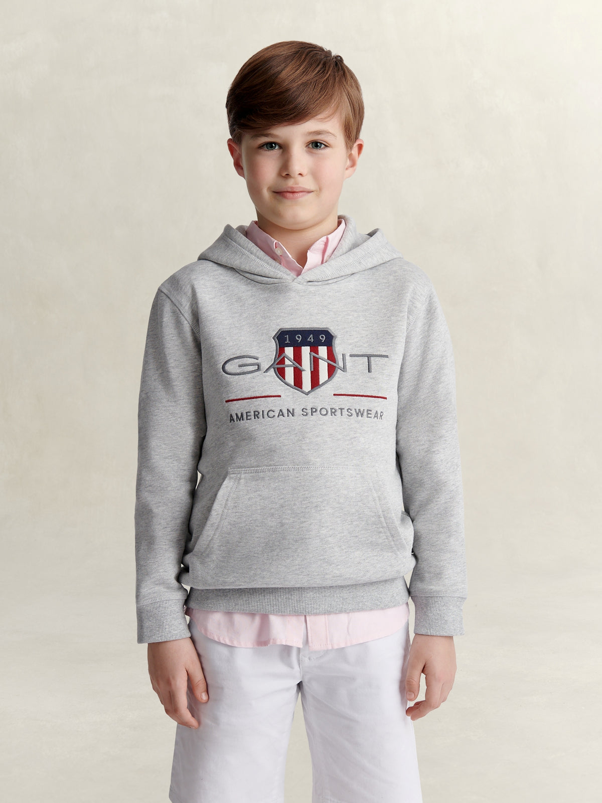 Sweat-shirt Cinza para Menino - GANT