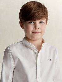 Camisa Branco para Menino - GANT