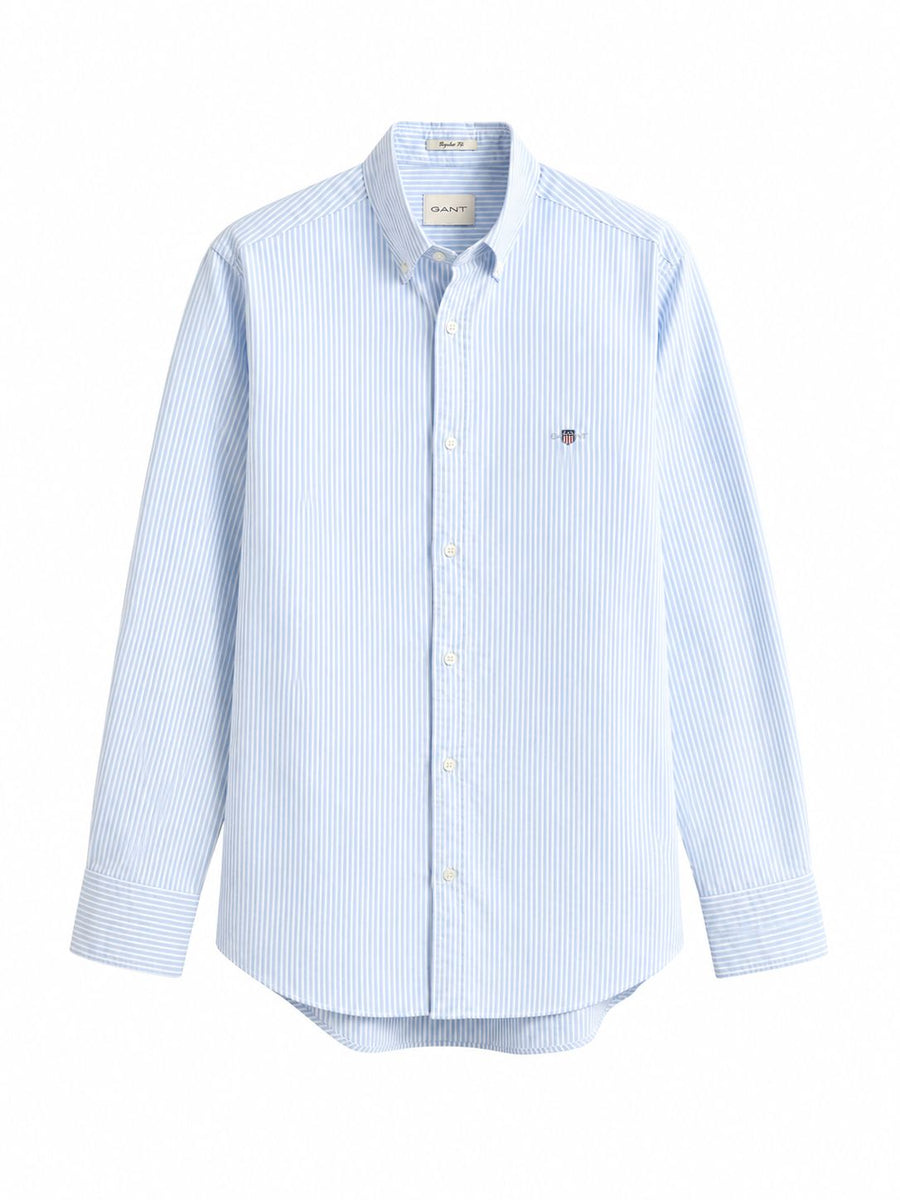 Camisa Celeste para Menino - GANT
