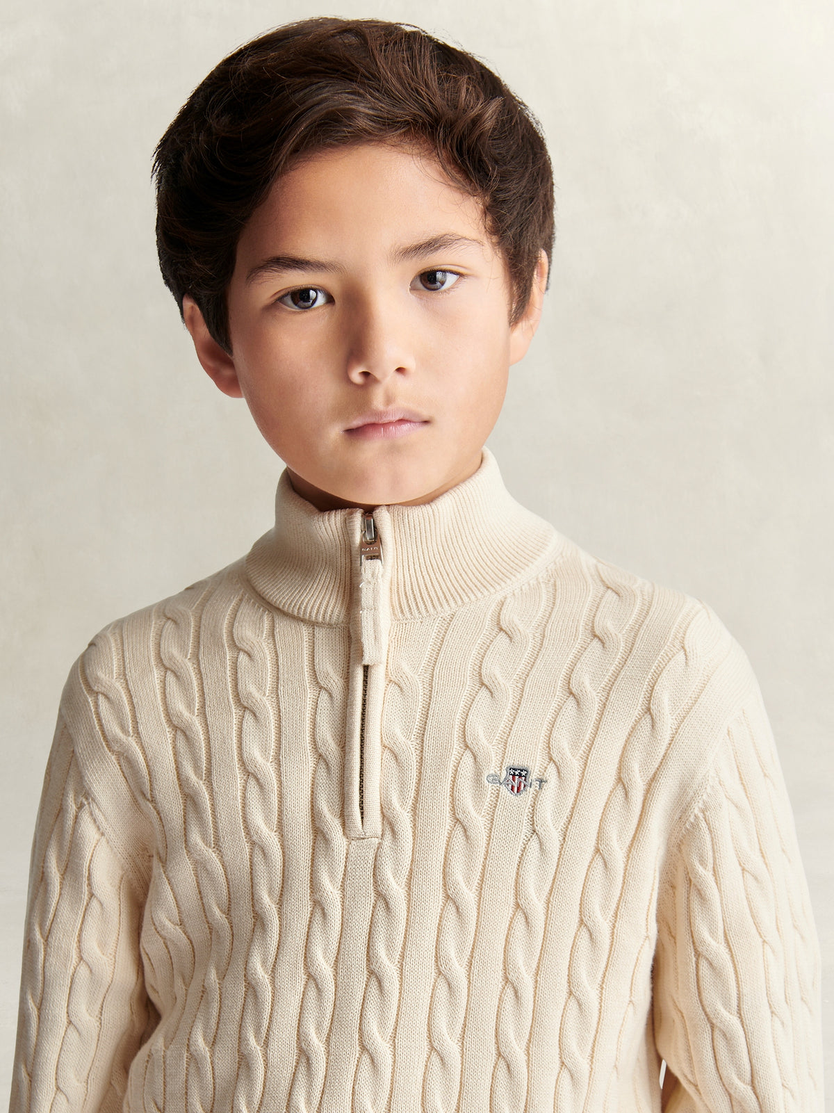 Camisola Creme / Pérola para Menino - GANT