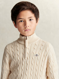 Camisola Creme / Pérola para Menino - GANT