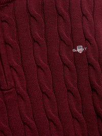 Camisola Bordeaux para Menino - GANT