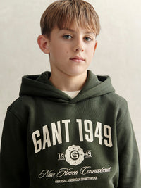Sweat-shirt Verde Escuro para Menino - GANT
