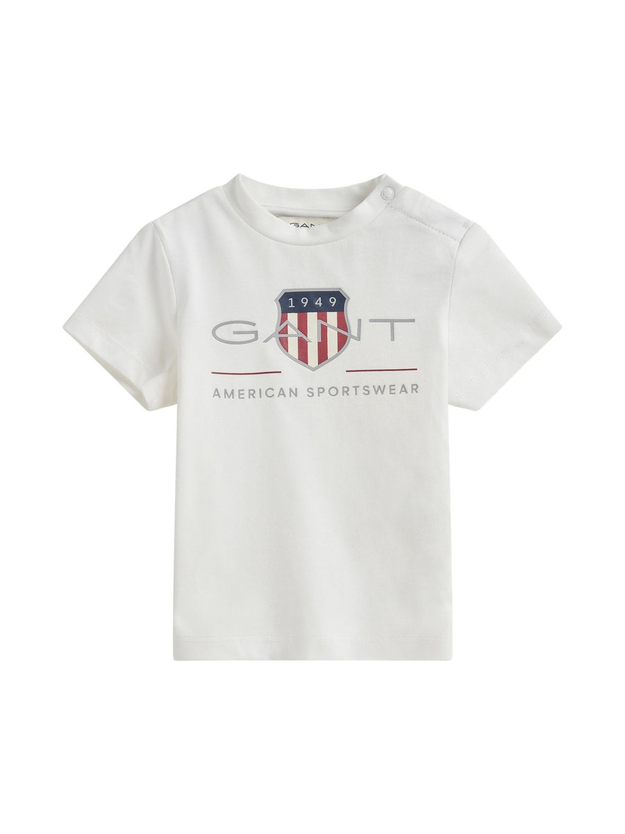 T-Shirt Branco para Menino - GANT