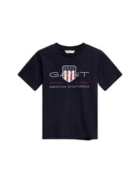 T-Shirt Marinho para Bebé Menino - GANT