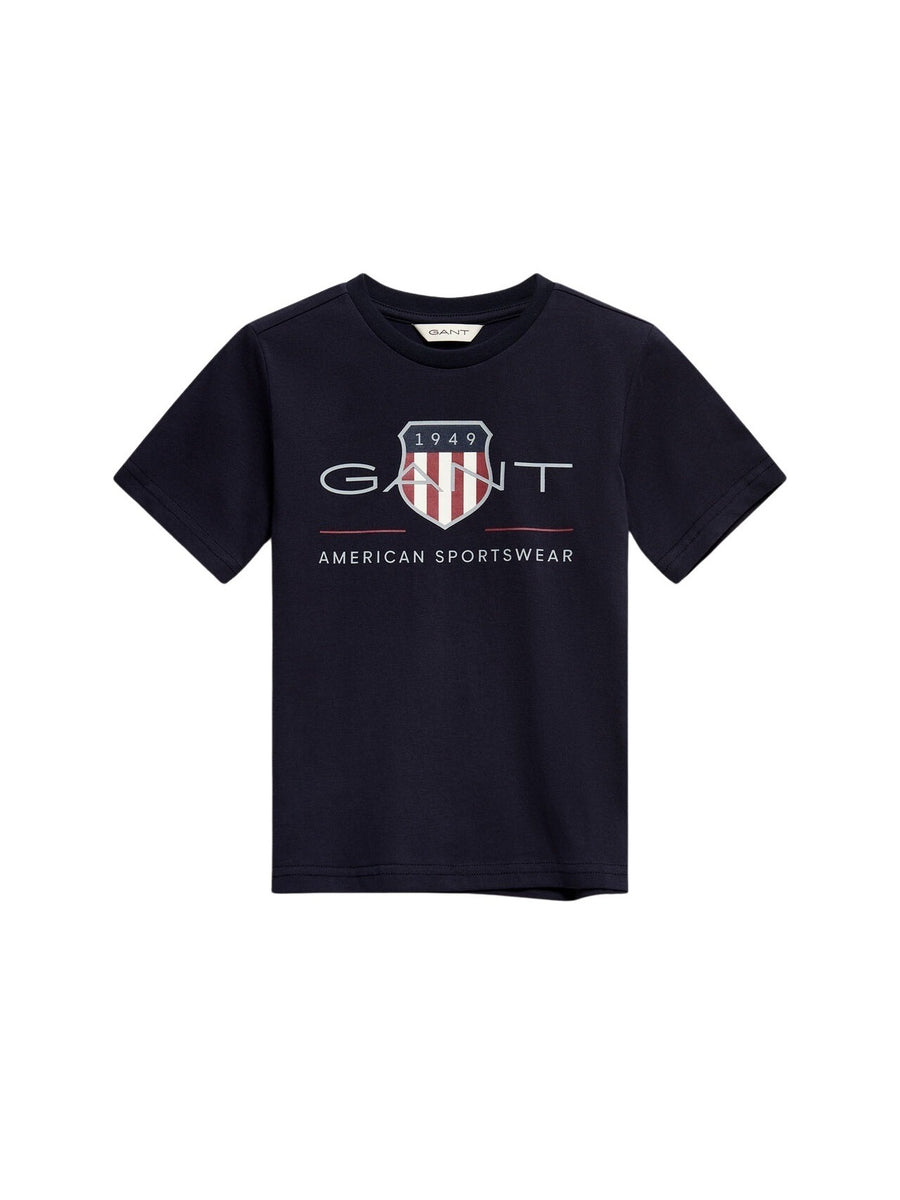 T-Shirt Marinho para Bebé Menino - GANT