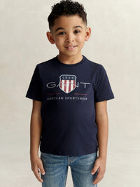 T-Shirt Marinho para Bebé Menino - GANT