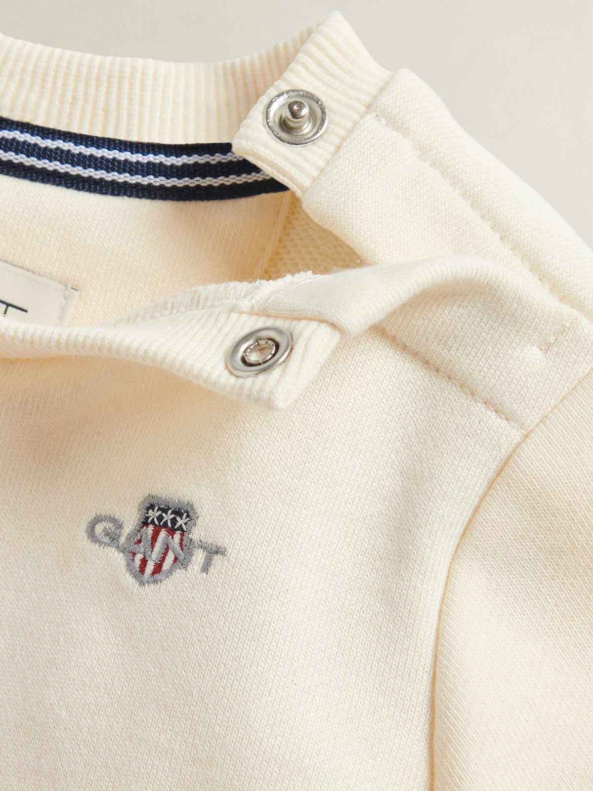 Sweat-shirt Creme / Pérola para Bebé Menino - GANT