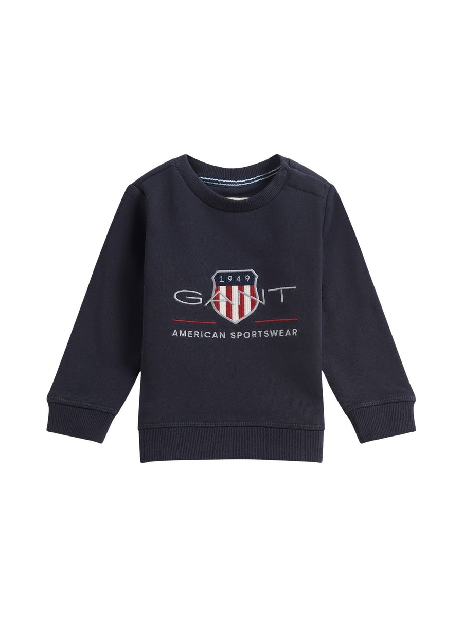 Sweat-shirt Marinho para Bebé Menino - GANT