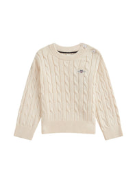 Camisola Creme / Pérola para Bebé Menino - GANT