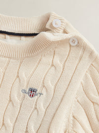 Camisola Creme / Pérola para Bebé Menino - GANT