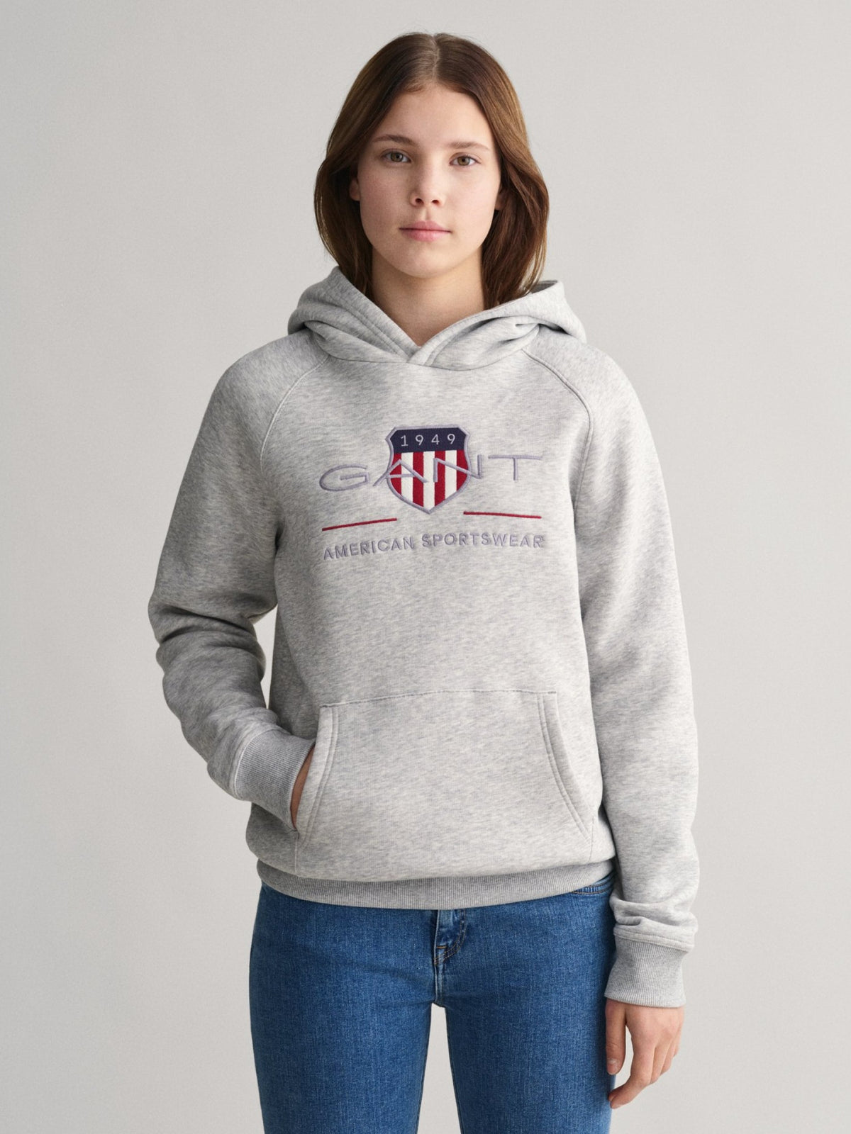 Sweat-shirt Cinza para Menino - GANT