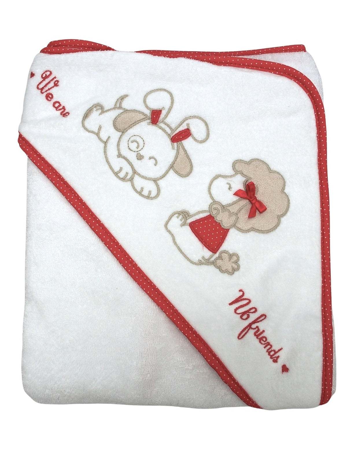 Toalha capa banho Papoila (Vermelho)  para Bebé Menina - Mayoral