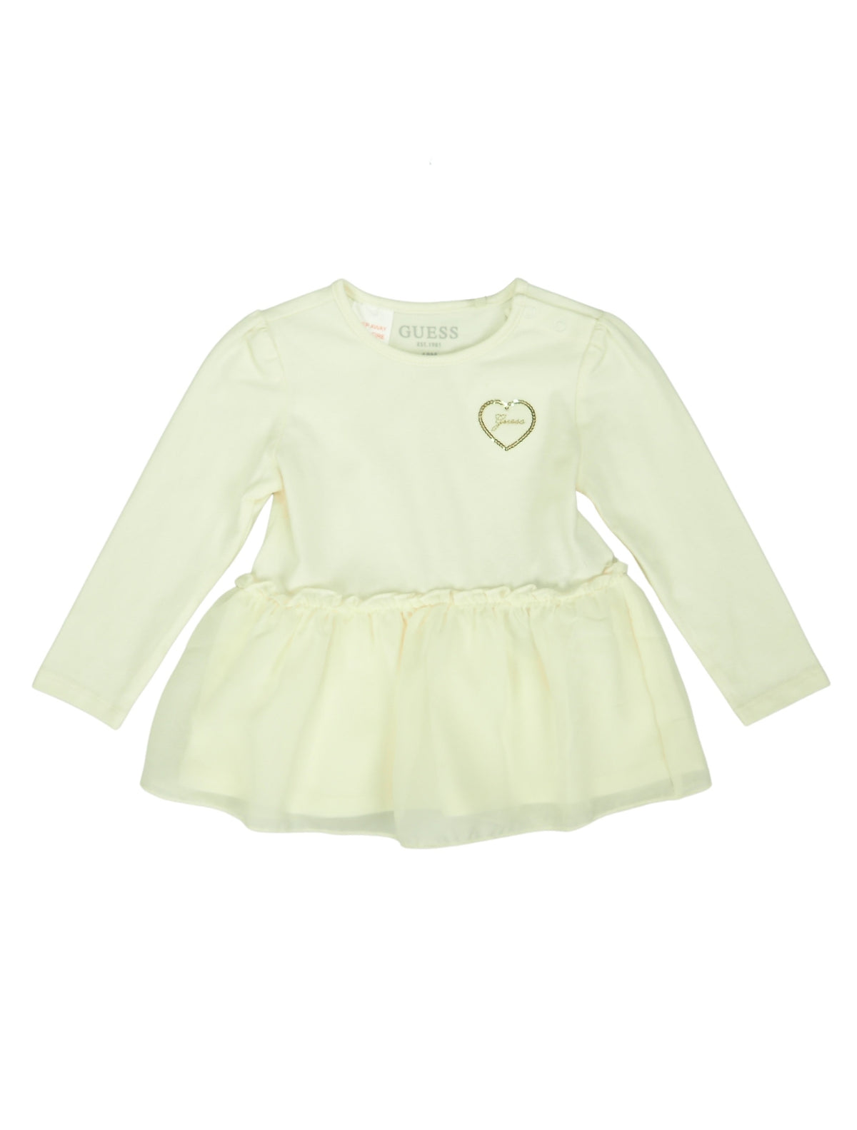 Conjunto Creme / Pérola para Bebé Menina - GUESS