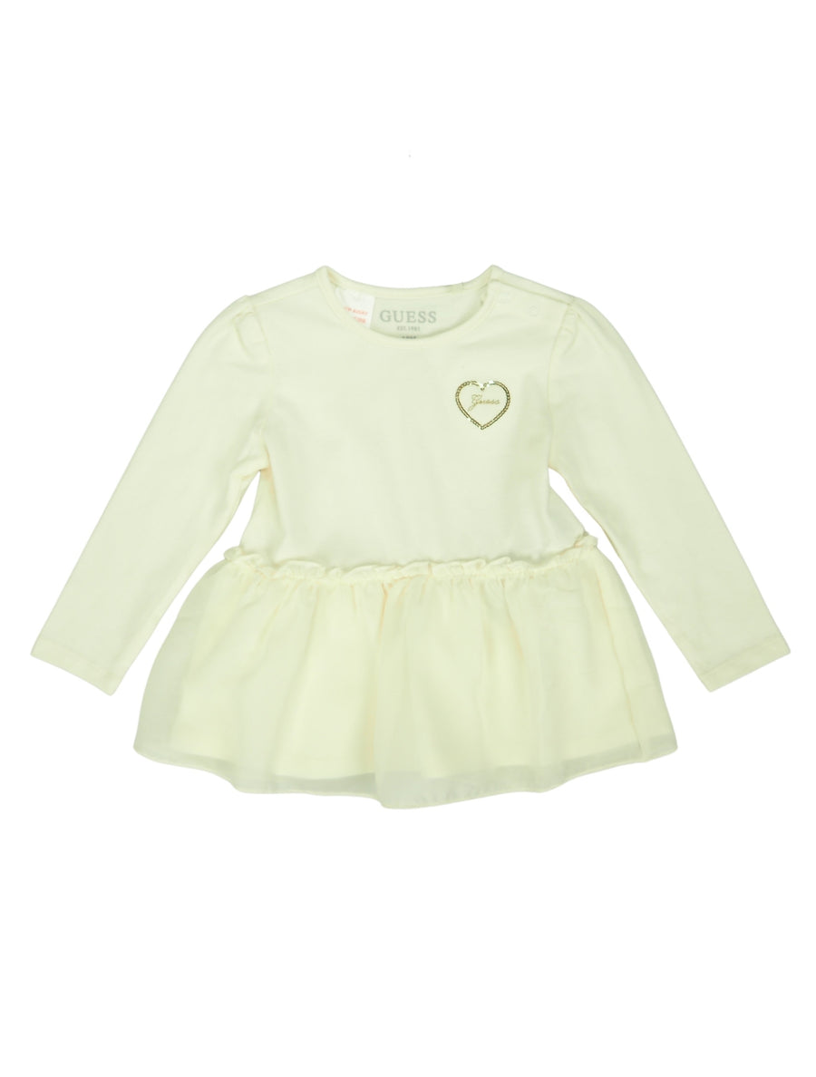 Conjunto Creme / Pérola para Bebé Menina - GUESS