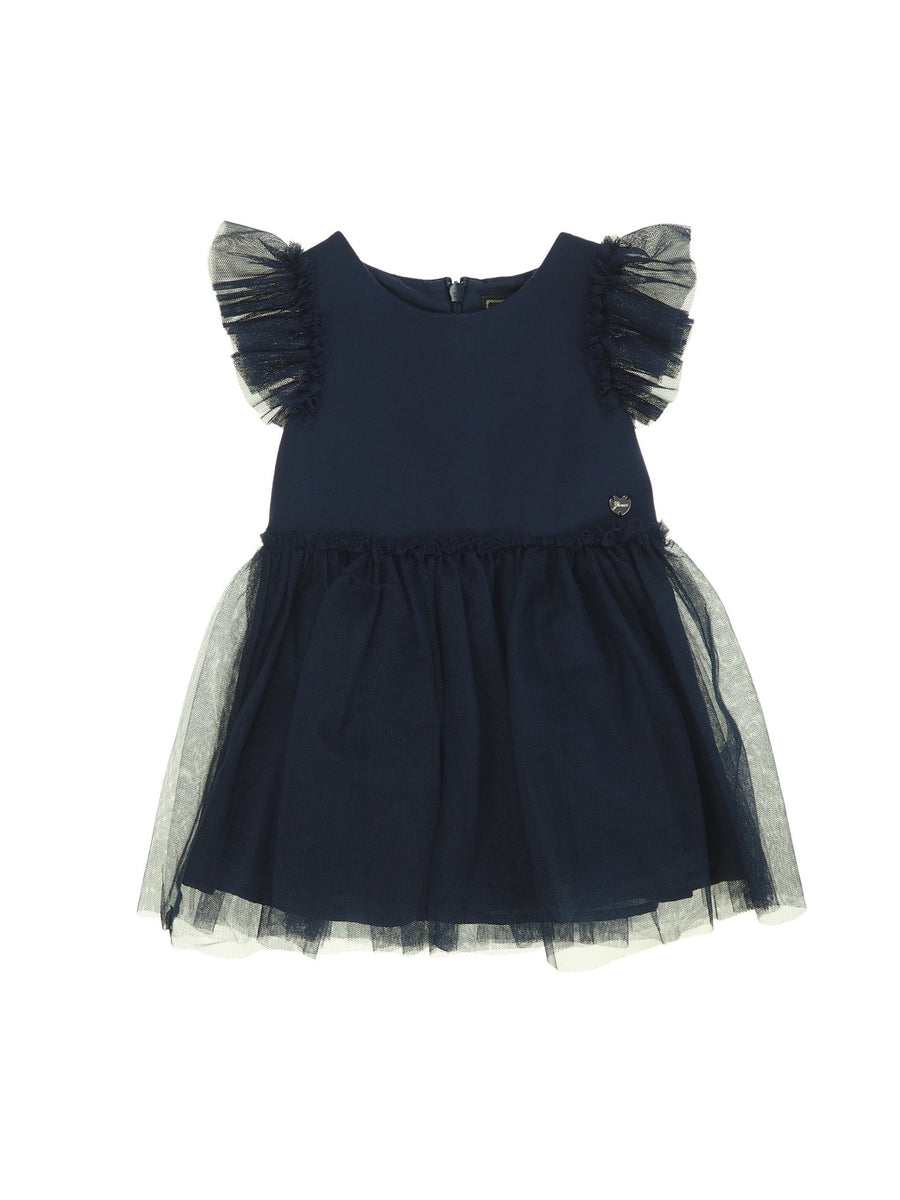 Vestido Marinho para Bebé Menina - GUESS