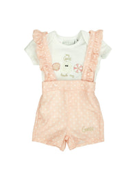 Conjunto Salmão para Bebé Menina - GUESS