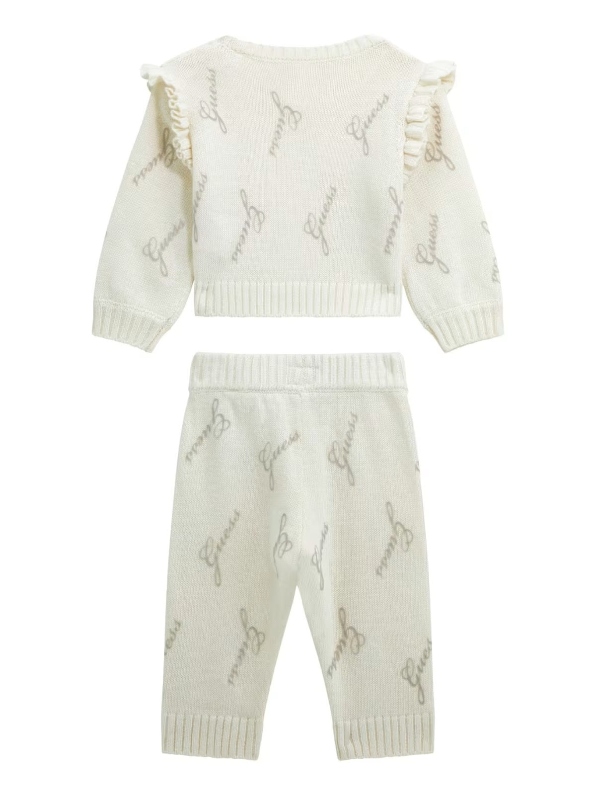 Conjunto Creme / Pérola para Bebé Menina - GUESS