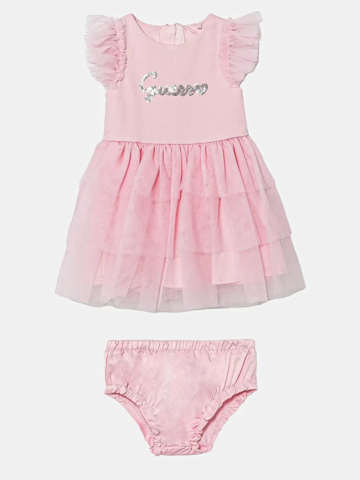 Vestido Rosa para Bebé Menina - GUESS