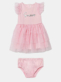 Vestido Rosa para Bebé Menina - GUESS