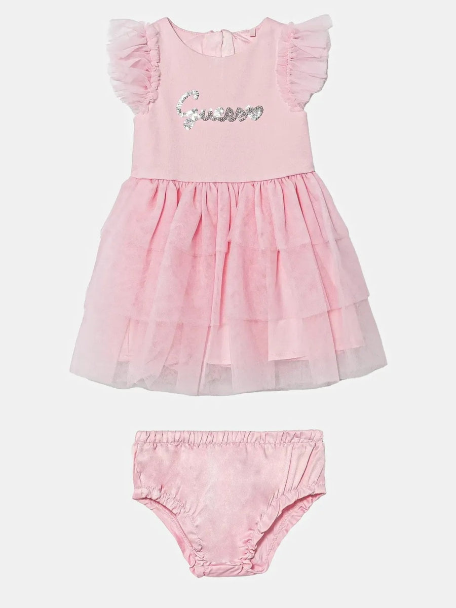 Vestido Rosa para Bebé Menina - GUESS