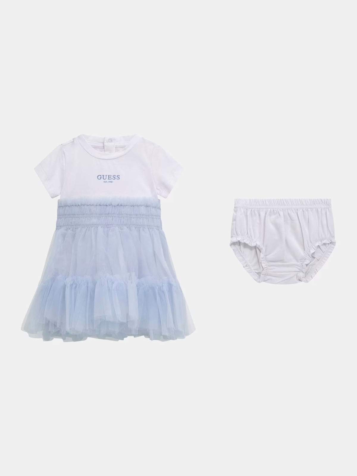 Vestido Branco para Bebé Menina - GUESS